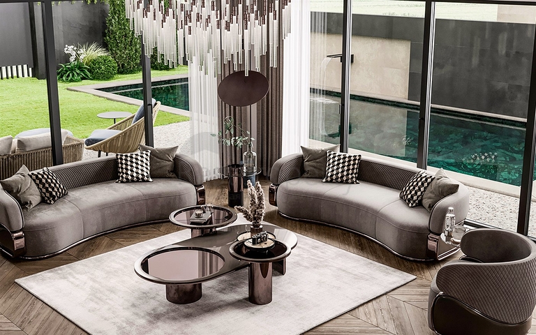 5+1 villa in the elite area of Doshemealti - Antalya 