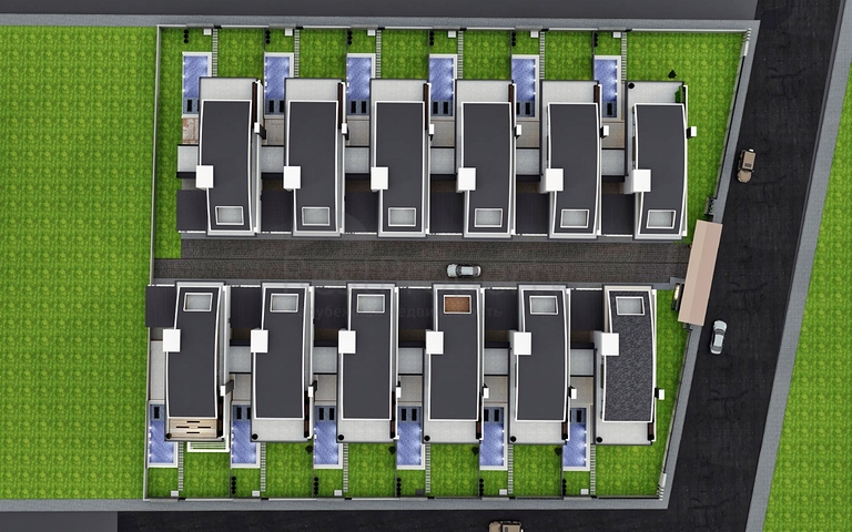 5+1 villa in the elite area of Doshemealti - Antalya 