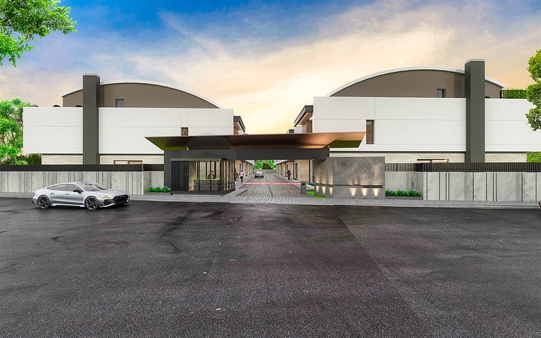 5+1 villa in the elite area of Doshemealti - Antalya 