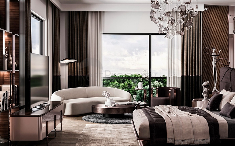 5+1 villa in the elite area of Doshemealti - Antalya 