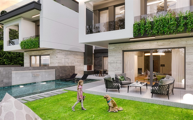 5+1 villa in the elite area of Doshemealti - Antalya 