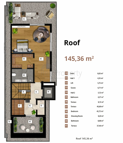 5+1 villa in the elite area of Doshemealti - Antalya 