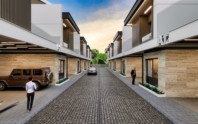 5+1 villa in the elite area of Doshemealti - Antalya 