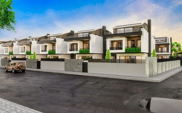 5+1 villa in the elite area of Doshemealti - Antalya 