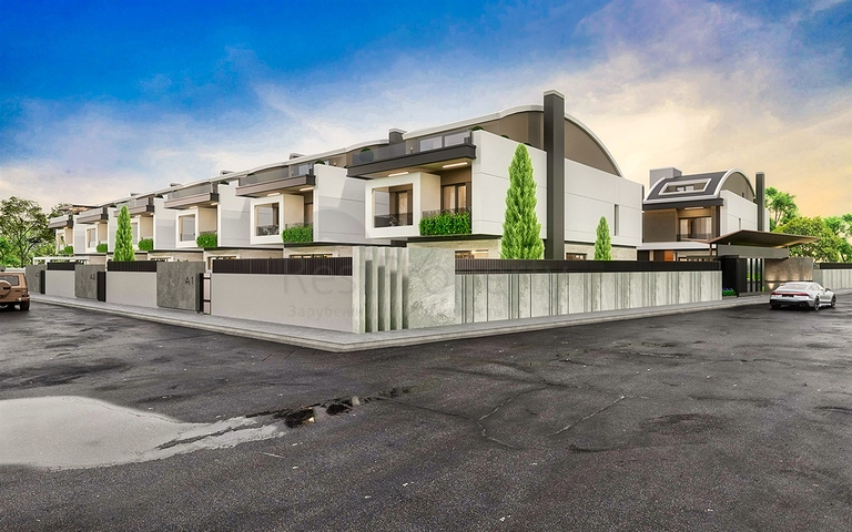 5+1 villa in the elite area of Doshemealti - Antalya 