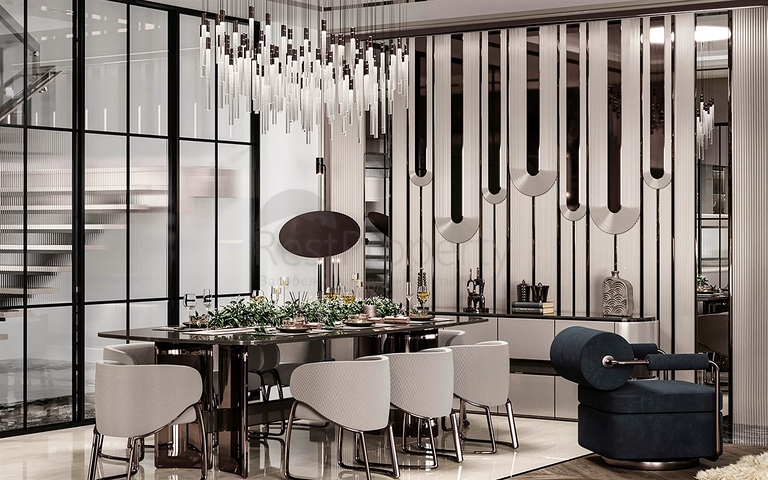 5+1 villa in the elite area of Doshemealti - Antalya 