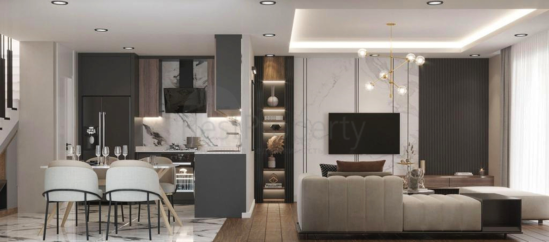 Investment project in Altyntas - Antalya microdistrict 