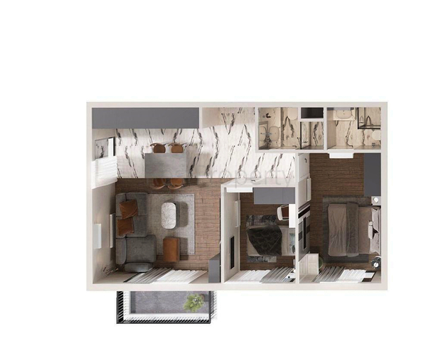 Investment project in Altyntas - Antalya microdistrict 