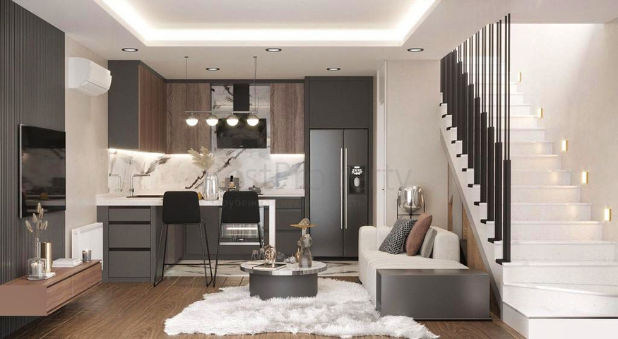 Investment project in Altyntas - Antalya microdistrict 