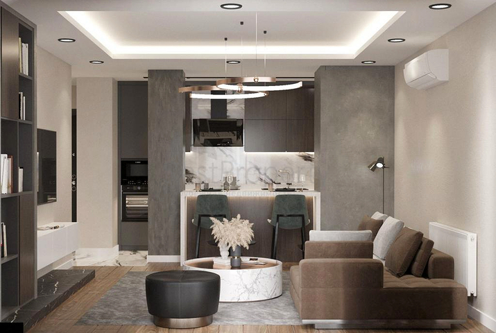 Investment project in Altyntas - Antalya microdistrict 