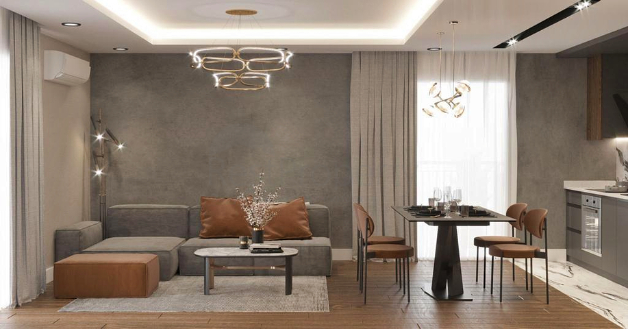 Investment project in Altyntas - Antalya microdistrict 