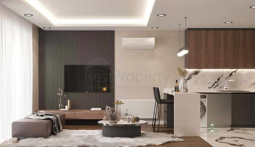 Investment project in Altyntas - Antalya microdistrict 