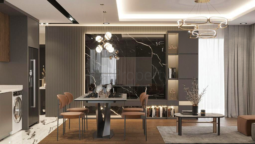 Investment project in Altyntas - Antalya microdistrict 