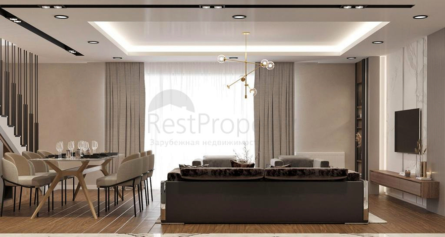 Investment project in Altyntas - Antalya microdistrict 