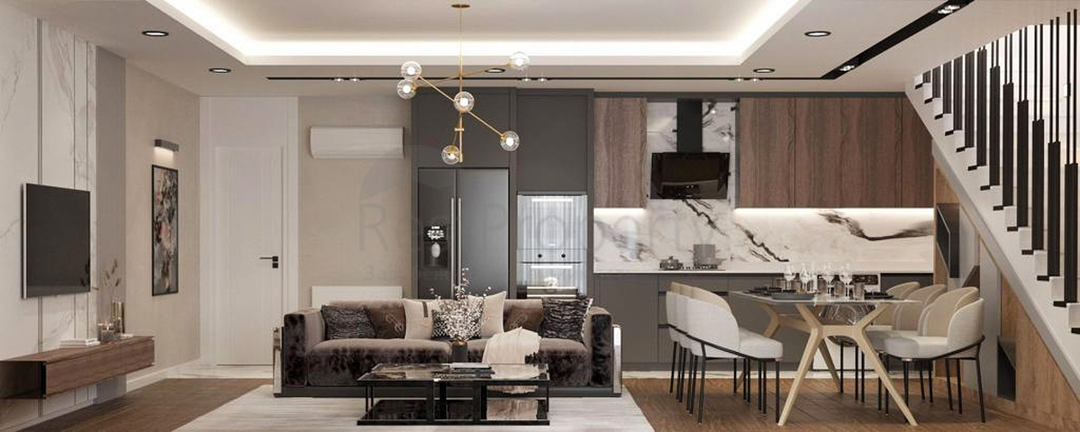 Investment project in Altyntas - Antalya microdistrict 