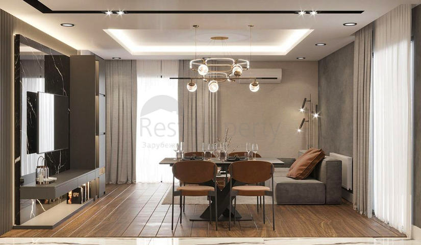 Investment project in Altyntas - Antalya microdistrict 