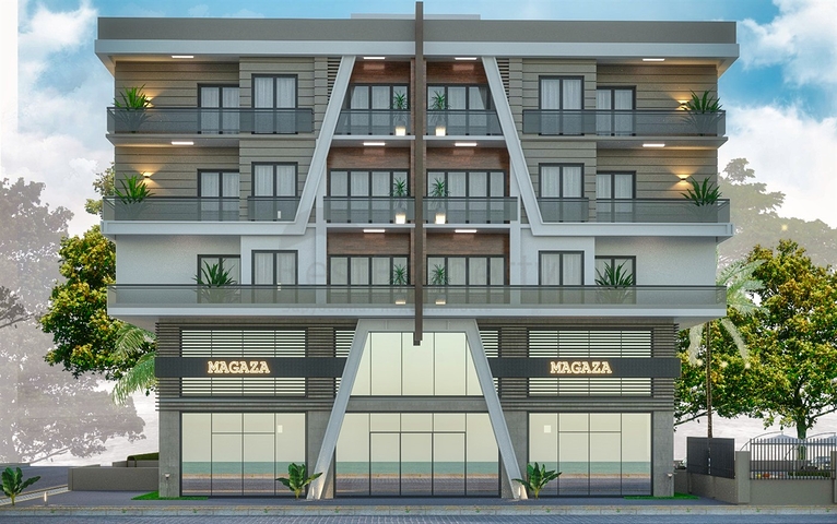 2+1 apartments in Kepez - Antalya area 