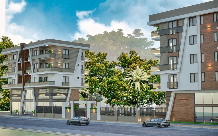 2+1 apartments in Kepez - Antalya area 