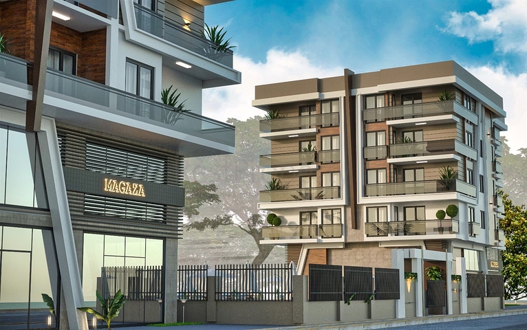 2+1 apartments in Kepez - Antalya area 