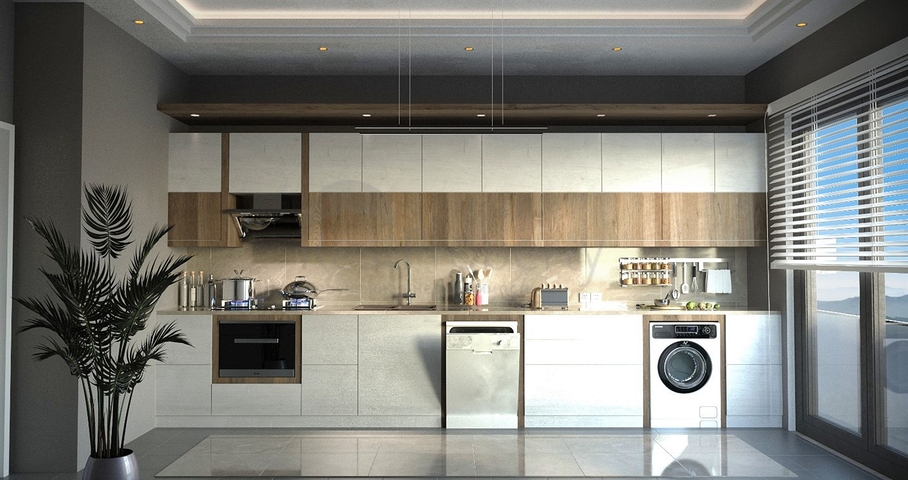 2+1 apartments in Kepez - Antalya area 