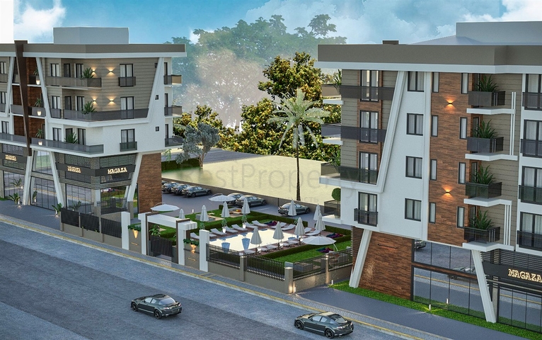 2+1 apartments in Kepez - Antalya area 
