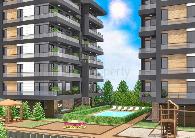 3+1 apartments in Kepez - Antalya area 