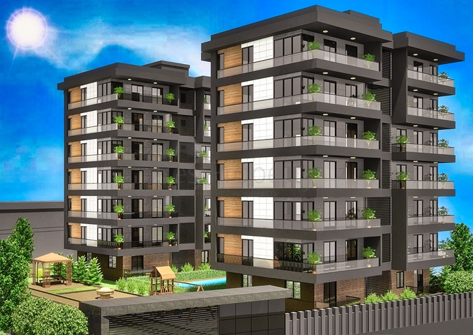 3+1 apartments in Kepez - Antalya area 