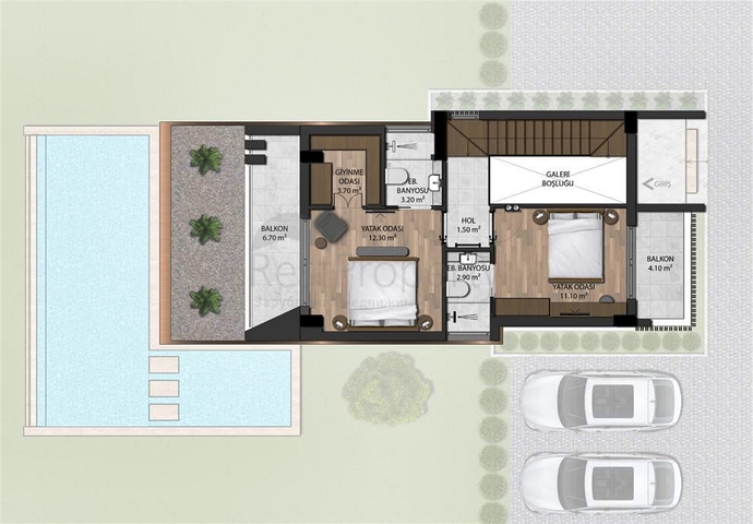 3+1 villas in the prestigious Kemer - Antalya area 