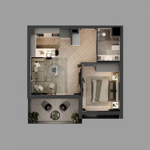 An investment project in the developing Altyntas - Antalya region 