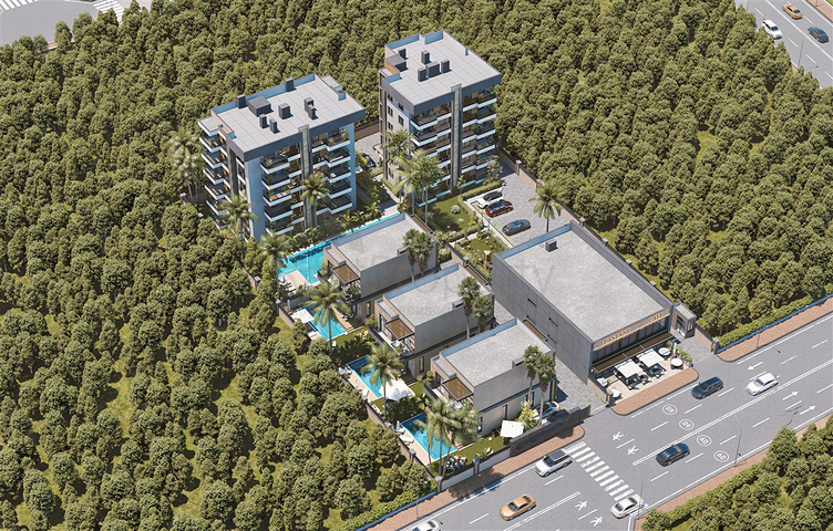 Investment project in the Altyntas - Antalya area 