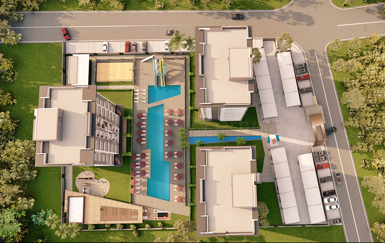 1+1 and 2+1 apartments in Altyntas - Antalya area 