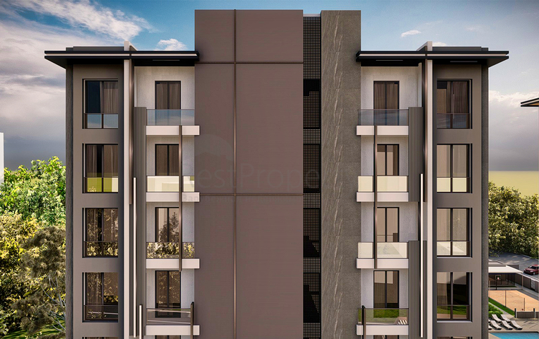 1+1 and 2+1 apartments in Altyntas - Antalya area 