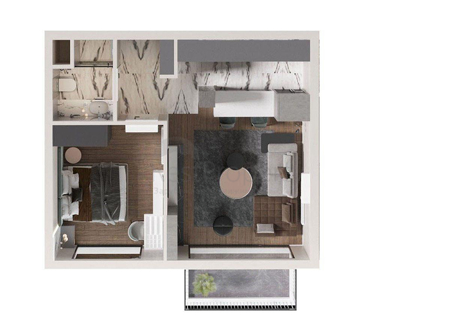 2+1 apartments in Altyntas - Antalya neighborhood 