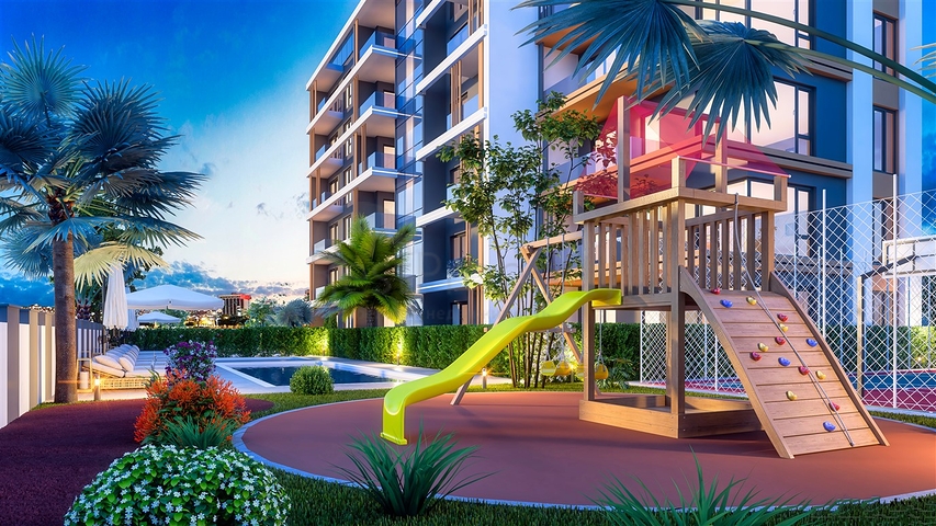 Investment project in Altyntas - Antalya microdistrict 