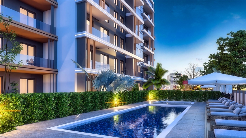 Investment project in Altyntas - Antalya microdistrict 