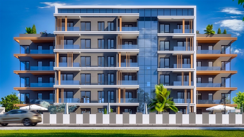 Investment project in Altyntas - Antalya microdistrict 