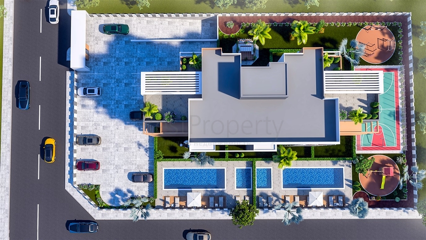 Investment project in Altyntas - Antalya microdistrict 