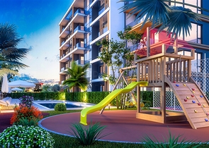 Investment project in Altyntas - Antalya microdistrict 