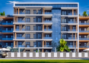 Investment project in Altyntas - Antalya microdistrict 