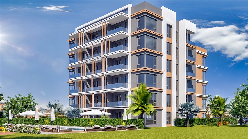 Investment project in Altyntas - Antalya microdistrict 