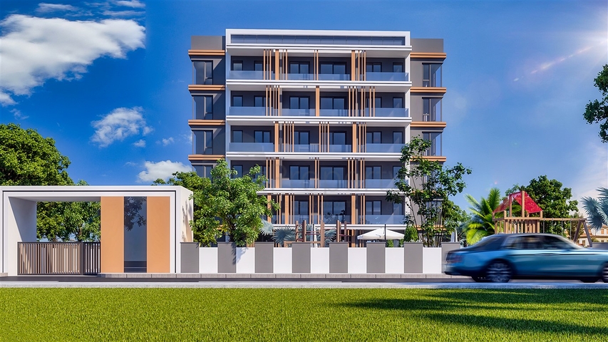 Investment project in Altyntas - Antalya microdistrict 
