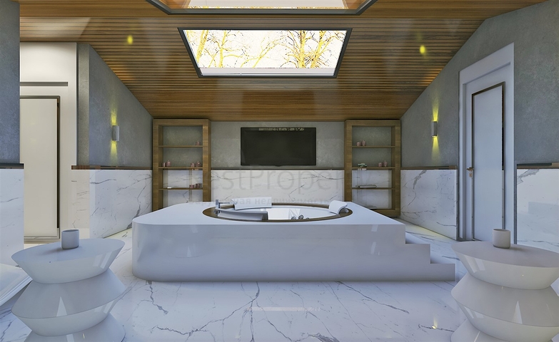 4+1 villa complex in the area of Deshemealti - Antalya