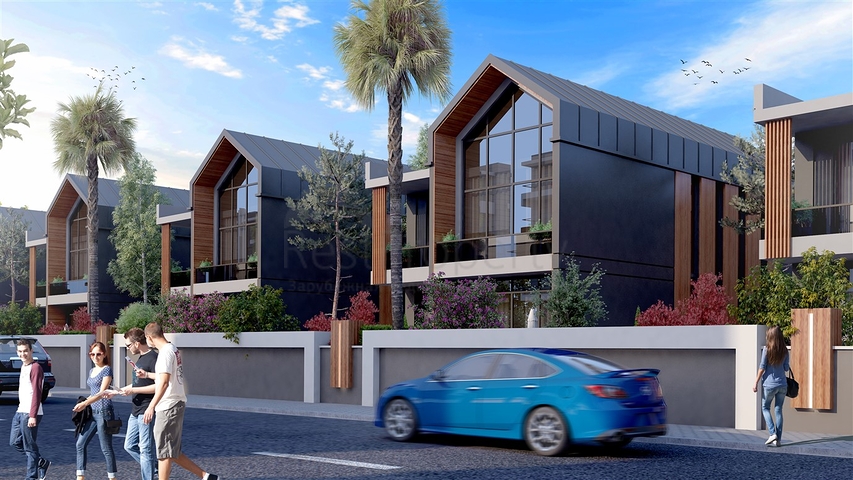 4+1 villa complex in the area of Deshemealti - Antalya