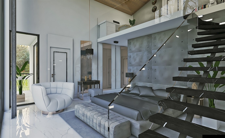 4+1 villa complex in the area of Deshemealti - Antalya