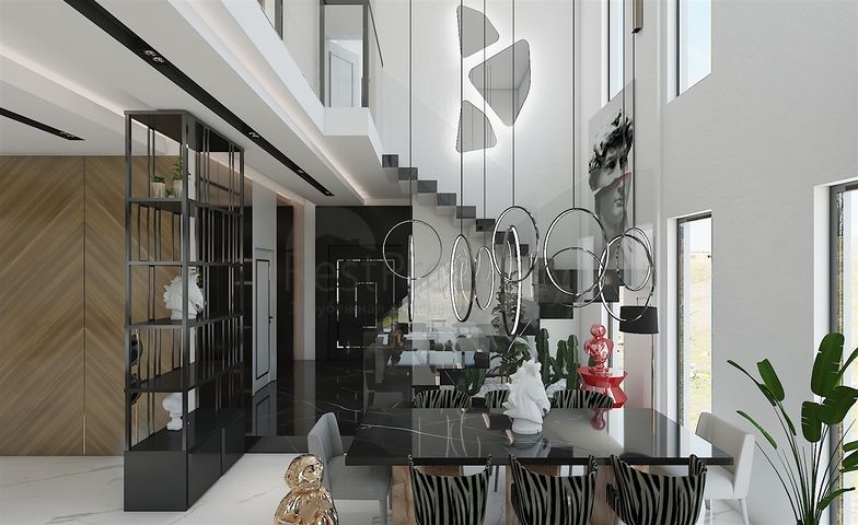 4+1 villa complex in the area of Deshemealti - Antalya