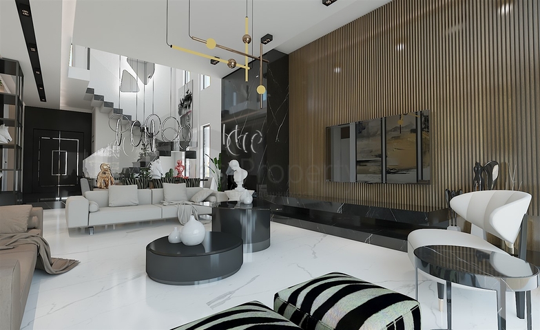 4+1 villa complex in the area of Deshemealti - Antalya