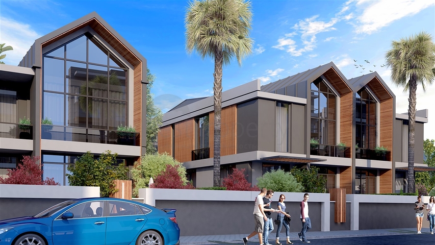 4+1 villa complex in the area of Deshemealti - Antalya