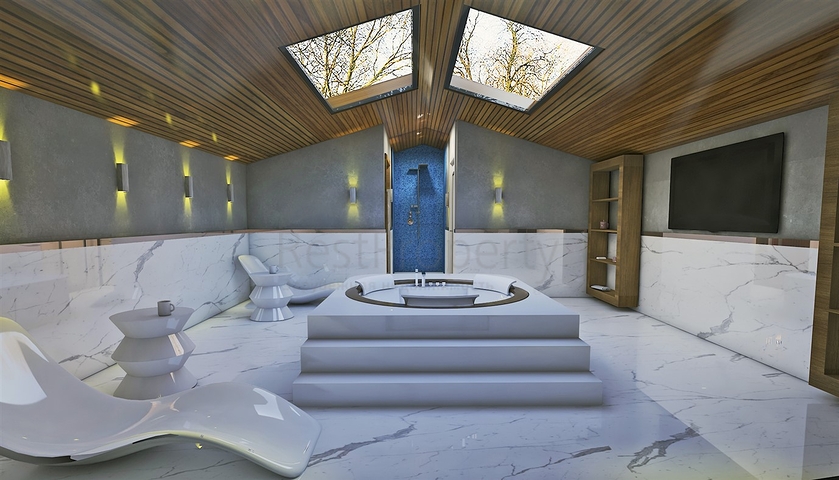 4+1 villa complex in the area of Deshemealti - Antalya