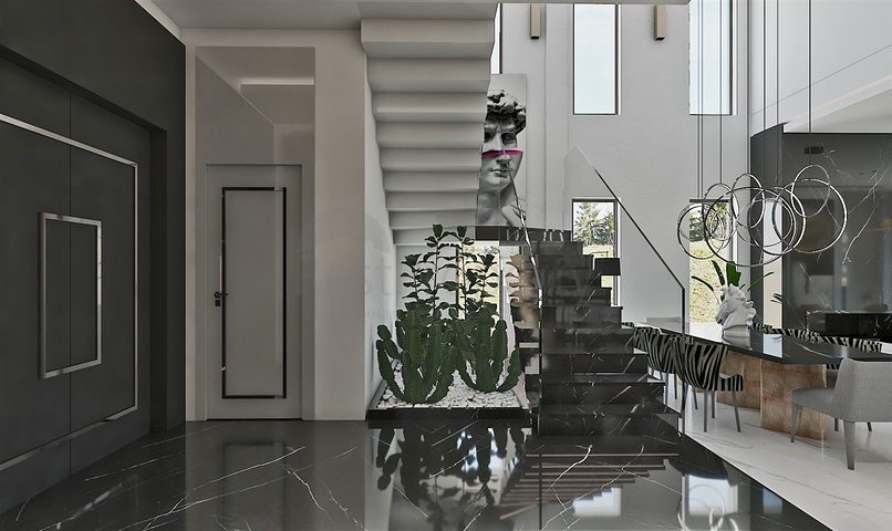 4+1 villa complex in the area of Deshemealti - Antalya