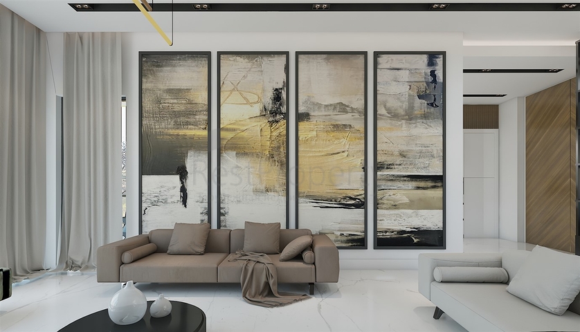 4+1 villa complex in the area of Deshemealti - Antalya